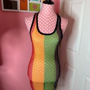 Forever 21 Mesh Dress coverup size Small